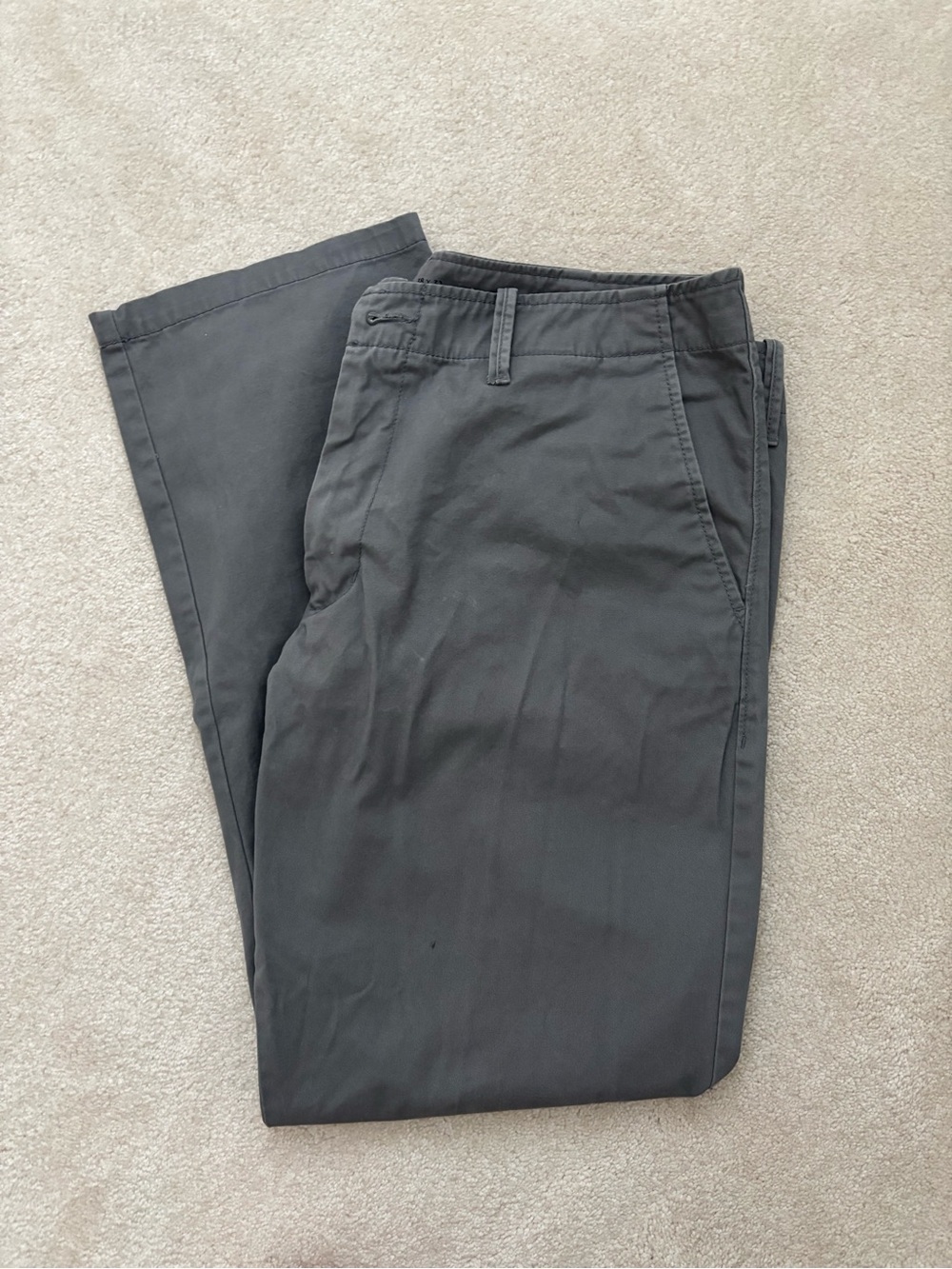 Men's Gray Old Navy Chino Pants